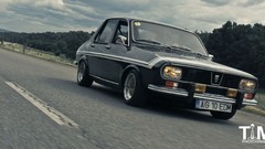 Black tuning retro Dacia 1300