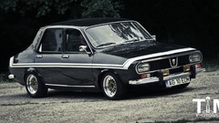Black tuning retro Dacia 1300