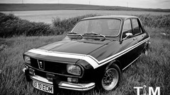 Black tuning retro Dacia 1300