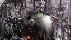 Black warhammer 40k Templars 1280 1024
