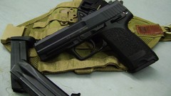 Black weapons Guns cartridge holster pistols clip firearms hk 