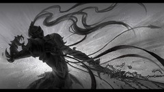 Black weapons Knights armor Warriors Swords chains helmets fate 