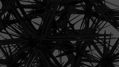 Black web abstract grey
