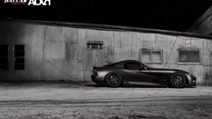 Black wheels matte dodge viper