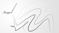 Black white abstract Pencils imagine