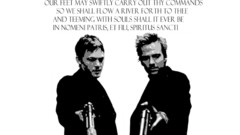 Black white and saints high Resolution