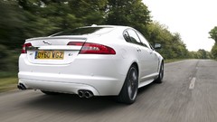 Black white cars Jaguar XF