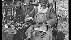 Black white old grayscale