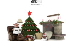 Black white sheep digital