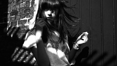 Black white woman models