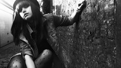 Black white woman models