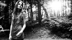 Black white woman models