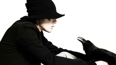 Black woman asians scarecrow artwork