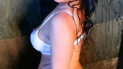 Black woman ass dress wet brunettes shower boobs topless thong 