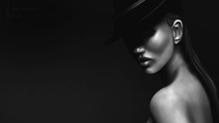 Black woman brunettes models