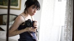 Black woman Cameras self shot