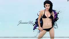 Black woman May indian models jasmine cleavage bikini