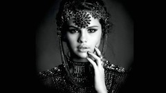Black woman Selena Gomez monochrome Actress teen