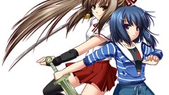 Blade Anime anime girls aoi shiro