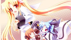 Blade Anime anime girls mahou shoujo lyrical nanoha mahou 