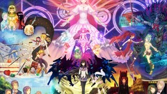 Blade Anime anime girls mahou shoujo madoka magica akemi homura 