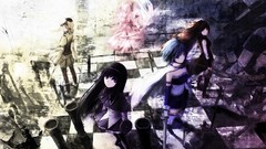 Blade Anime anime girls mahou shoujo madoka magica akemi homura 