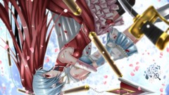 Blade Anime anime girls mahou shoujo madoka magica sakura 