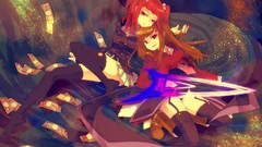 Blade Anime anime girls umineko no naku koro ni ushiromiya ange 