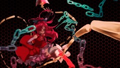 Blade Anime dress red eyes long hair anime girls boots mahou 