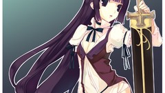 Blade Anime long hair anime girls