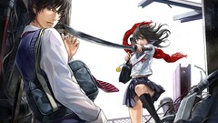 Blade Anime tie scarfs male anime girls seifuku