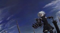 Blade Anime white hair anime girls short hair pixiv fantasia