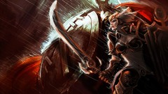 Blade armor Valkyrie pantheon League of Legends artwork video 