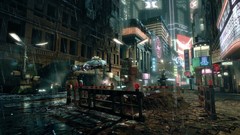 Blade Runner streets digital art