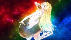 Blade shot Anime blondes anime girls bakemonogatari under 