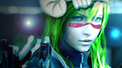 Bleach green hair Espada