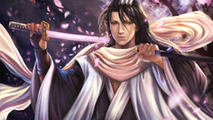 Bleach Kuchiki byakuya flower