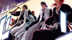 Bleach Kuchiki byakuya Zaraki Kenpachi Hitsugaya Toshiro Abarai 