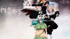Bleach kuchiki rukia Espada grimmjow jaegerjaquez Nnoitra Gilga 