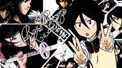 Bleach kuchiki rukia Hitsugaya Toshiro Abarai Renji