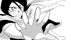 Bleach kuchiki rukia vectors grayscale