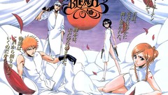 Bleach kurosaki ichigo inoue orihime kuchiki rukia Abarai Renji