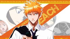 Bleach kurosaki ichigo inoue orihime kuchiki rukia Ishida Uryuu