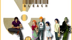 Bleach kurosaki ichigo inoue orihime kuchiki rukia Yasutora 