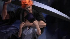 Bleach kurosaki ichigo kuchiki rukia Artgerm