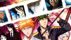 Bleach kurosaki ichigo kuchiki rukia Kuchiki byakuya Hitsugaya 