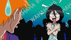 Bleach kurosaki ichigo kuchiki rukia sweat drop