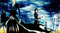 Bleach kurosaki ichigo kuchiki rukia Yasutora Sado Abarai Renji 