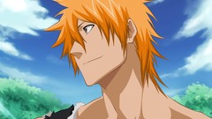Bleach kurosaki ichigo mugetsu orange hair Final Getsuga Tenshou