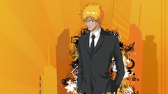 Bleach kurosaki ichigo orange